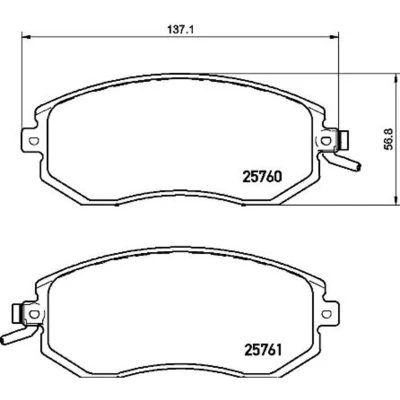Afbeelding van Brembo Remblokset P 78 021
