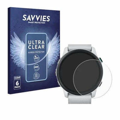 Afbeelding van Savvies Screenprotector voor Garmin Forerunner 745 Folie Beschermfolie transparant (6 Stuks)