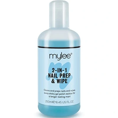 Afbeelding van Mylee Prep + Wipe Gel nagellak residureiniger 250 ml, voorbereiding en nazorg, UV LED manicure, multifunctioneel voor het desinfecteren van nagelplaten verwijderen kleverige lagen
