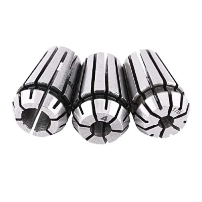 Afbeelding van Akozon Spring collet set 3 stuks ER11 CNC spantangenfreesmachine houder gereedschap 1/8 inch (3,175 mm) 4 mm 6 Chuck precisie veer freesmachine