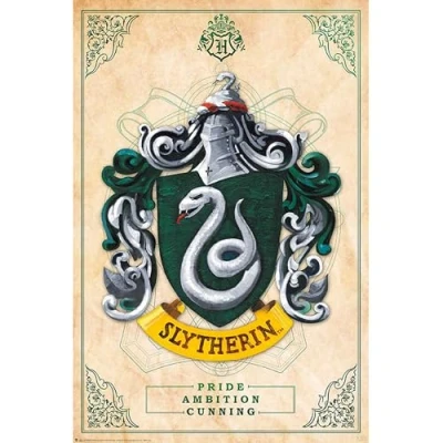 Afbeelding van HARRY POTTER Slytherin Poster 91x61cm