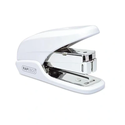 Afbeelding van Rapesco 1310 Nietmachine X5 Mini Minder Inspanning, Wit
