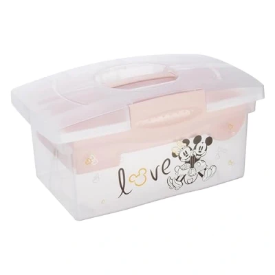 Afbeelding van Keeeper Minnie Mouse Roze Draagbare Opbergbox met Organizer 1220258124700