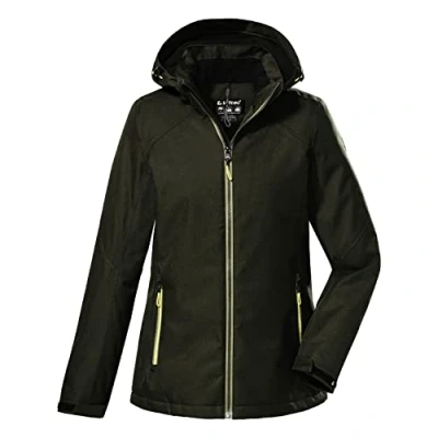 Afbeelding van killtec dames Outdoorjack/functioneel jack met afritsbare capuchon KOW 142 WMN JCKT, dark olive, 40, 38878 000