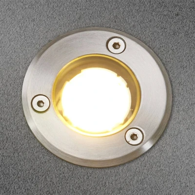 Afbeelding van Lucande LED inbouwspot 1licht aluminium, roestvrij staal, glas, kunststof helder Inclusief lichtbron
