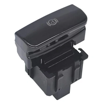 Afbeelding van KASturbo Handrem Schakelaar Knop voor C4 Picasso DS4 470702, Parking Remschakelaar 3008 5008 470706 470703 (Helder Zwart)