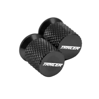Afbeelding van Compatibel met Yamaha MT 03 07 09 10 125 MT07 MT09 SP MT10 Mt03 Tracer 9/900/7/700 GT Tracer900gt Motorband Ventieldopjes Cover (Size : black)