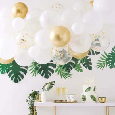 Afbeelding van Ballonnenboog Goud Chroom Ginger Ray, Bruiloft