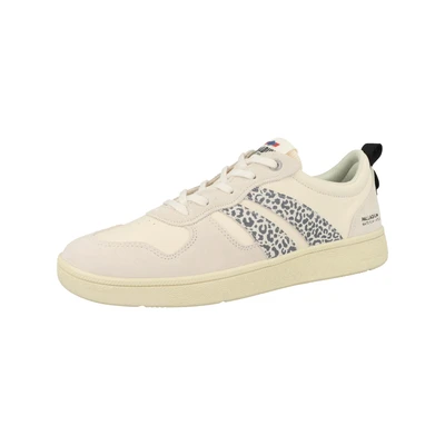 Afbeelding van Palladium Uniseks Pallacup enkellaars, crème/sneeuwluipaard, 44 EU, Cream Snow Leopard, EU