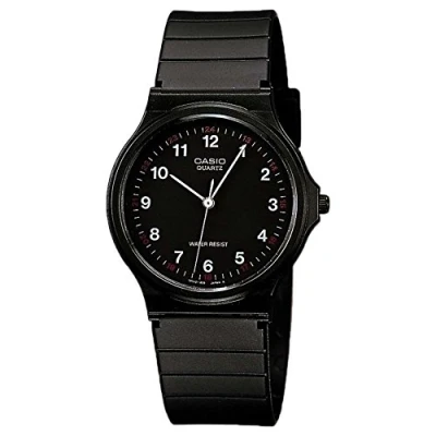Afbeelding van Casio MQ 24 1BLLGF Collection horloge Vrouwen Zwart Kunststof Ã˜ 34 mm