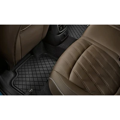 Afbeelding van Originele MINI all weather vloermatten rubberen LHD Essential Black achter F56