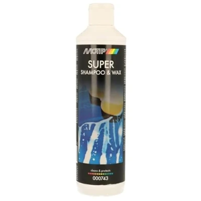 Afbeelding van Motip Super shampoo &amp; Wax 500ml