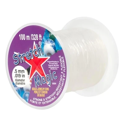 Afbeelding van Stretch Magic Bead &amp; Jewelry Cord, 5 mm x 100 m