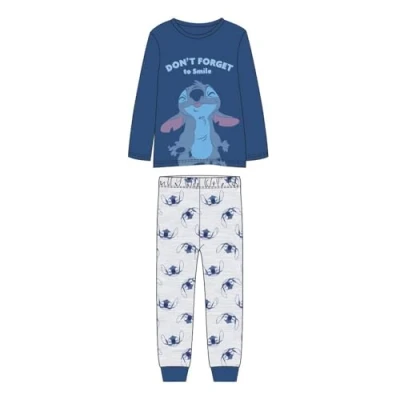 Afbeelding van Pyjama Kinderen Stitch Blauw Maat 6 Jaar