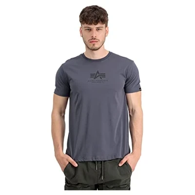 Afbeelding van Alpha Industries Tshirt print, Heren, Maat: XXL, Greyblack