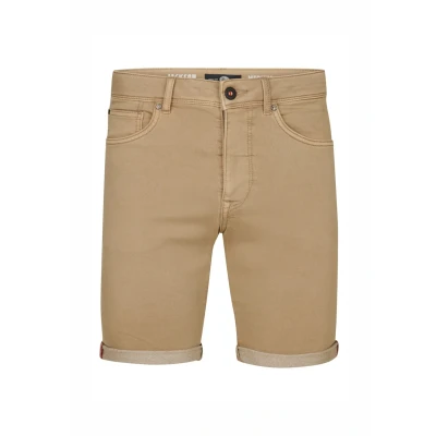 Afbeelding van Petrol Industries Jeansshort, Heren, Maat: 3XL, Light tan