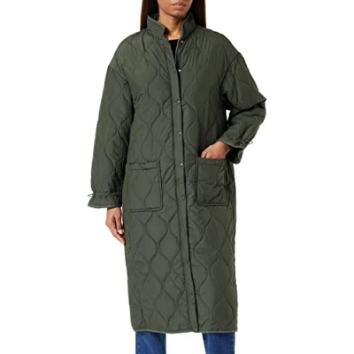 Afbeelding van Object Mantel, Dames, Maat: 38, Duffel bag