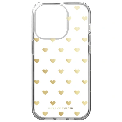 Afbeelding van Apple iPhone 14 Pro Hoesje Kunststof iDeal of Sweden Hardcase/Backcover Goud Telefoonhoesje