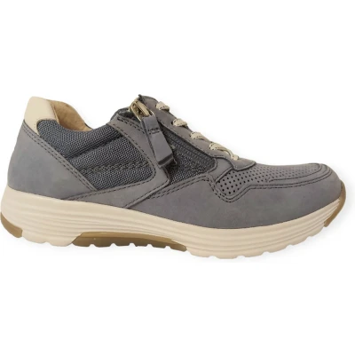 Afbeelding van Gabor Rollingsoft Veterschoenen Laag licht blauw Maat 4.5