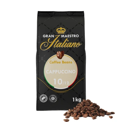Afbeelding van 25% korting met code Gran Maestro Italiano koffiebonen Cappuccino 1 stuk kg