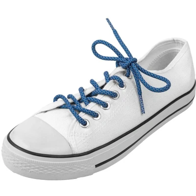 Afbeelding van Reflecterende schoenveters Ronde veters Kleur: Navy blauw Lengte: 100cm Breedte: 4,5 mm