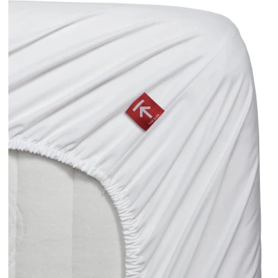 Afbeelding van Beddinghouse Percale Splittopper Hoeslaken Wit 160 x 200