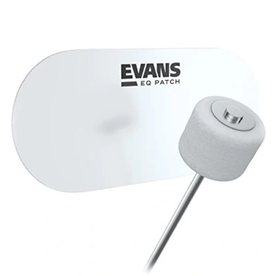 Afbeelding van Evans EQ Patch EQPC2 basDrum Patch, voor dubbelpedaal Accessoire drumvellen