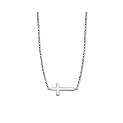 Afbeelding van Feel the Spirit Ketting met Kruisje Zilver