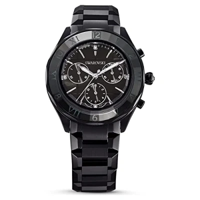 Afbeelding van Swarovski Dextera horloge met kristal 5641393 in de kleur Zwart