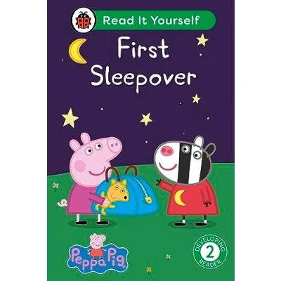 Afbeelding van Peppa Pig First Sleepover: Read It Yourself Level 2 Developing Reader