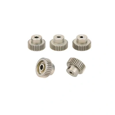 Afbeelding van DollaTek 5PCS 64DP 31T 32T 33T 34T 35T Pinion Motor Gear Combo Set voor 1/10 Rc Car Brushed Brushless