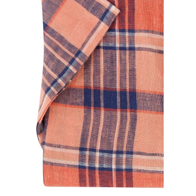 Afbeelding van Gant casual overhemd korte mouw rood