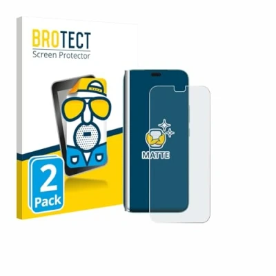Afbeelding van BROTECT (2 Stuks) Antireflecterende Beschermfolie voor Honor 400 Lite Anti Glare Screen Protector, Mat, Ontspiegelend