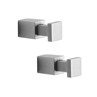 Afbeelding van Haak Square RVS Geborsteld Tiger (2 stuks)
