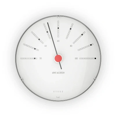 Afbeelding van Arne Jacobsen Clocks weerstation hygrometer