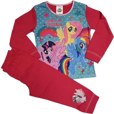 Afbeelding van My little pony pyjama maat 92 Follow the Rainbow MLP pyama