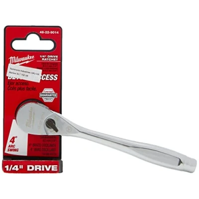 Afbeelding van Milwaukee Accessoires 1/4 Aandrijf Ratel 48229014