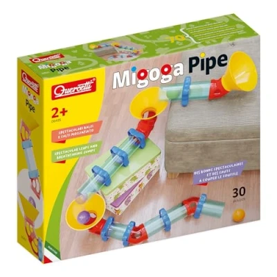 Afbeelding van Quercetti Migoga Pipe Knikkerbaan, 30dlg.