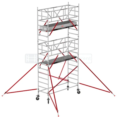 Afbeelding van Altrex Rolsteiger RS TOWER 51 PLUS SafeQuick L305xB90 6.20m werkhoogte Houten platform