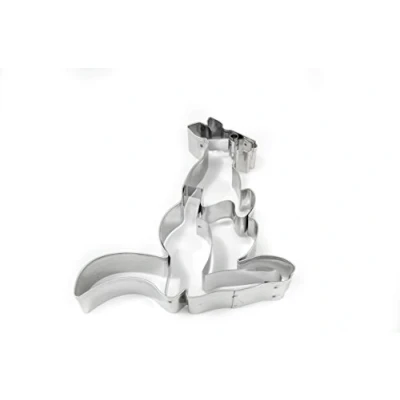Afbeelding van Staedter Kangaroo Embossing Cookie Cutter, 13 cm, roestvrij staal, zilver, 30 x cm
