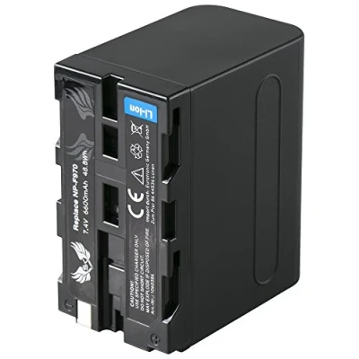Afbeelding van SK Batterij Vervanging voor Sony NP F970 6600mAh Accu F550 F730 F750 F960 F980 F990 // Flitsers Videolampen Fieldmonitoren