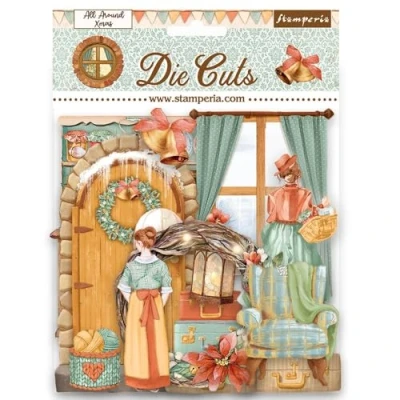 Afbeelding van Stamperia All Around Xmas Die Cuts (DFLDC83)
