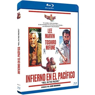 Afbeelding van Hell in the Pacific/Infierno en el Pacifico/Duello nel Pacifico 1968 [Blu ray] EU import Engels toonspoor (geen Duitstalig)