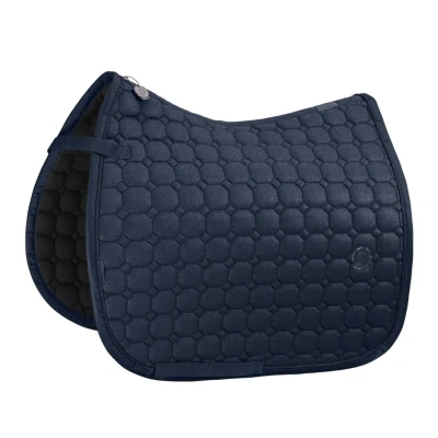 Afbeelding van Eskadron Zadeldek Platinum Cotton Glitter Veelzijdigheid Donkerblauw