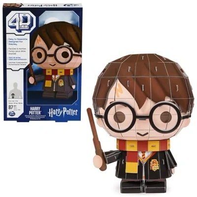 Afbeelding van 4D BUILD Harry Potter 3D puzzel bouwspel mangastijl voor volwassenen om te verzamelen spel kinderen vanaf 12 jaar willekeurig model
