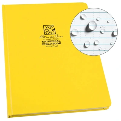 Afbeelding van Rite In The Rain Hard Cover Book Weatherproof Watervast Papier Nr 370F MX Bijna A4 formaat
