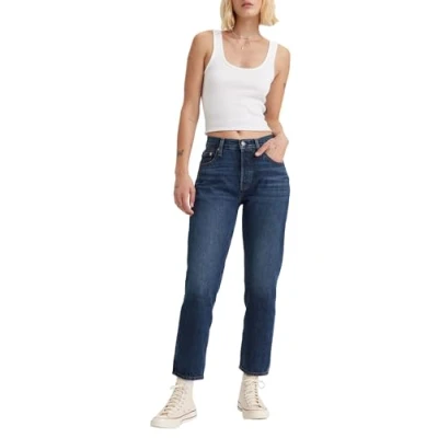 Afbeelding van Levi&#039;s Dames 501 Crop Jeans, Up We Go No Dx, 28W / 26L