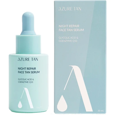 Afbeelding van Night Repair Face Tan Serum 30ml, Azure
