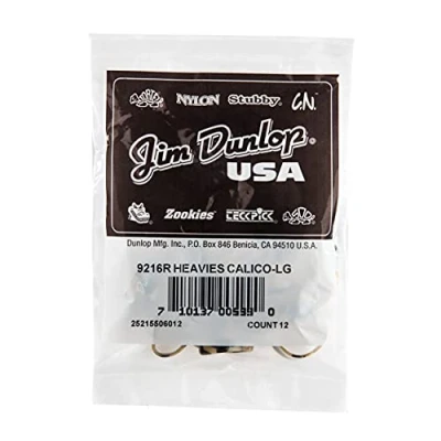 Afbeelding van Dunlop 9216 Heavies Calico Thumbpick Large los