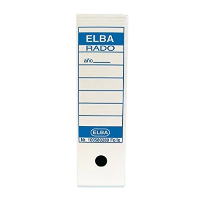 Afbeelding van Archiefdoos Elba Wit Din A4 (50 Stuks)